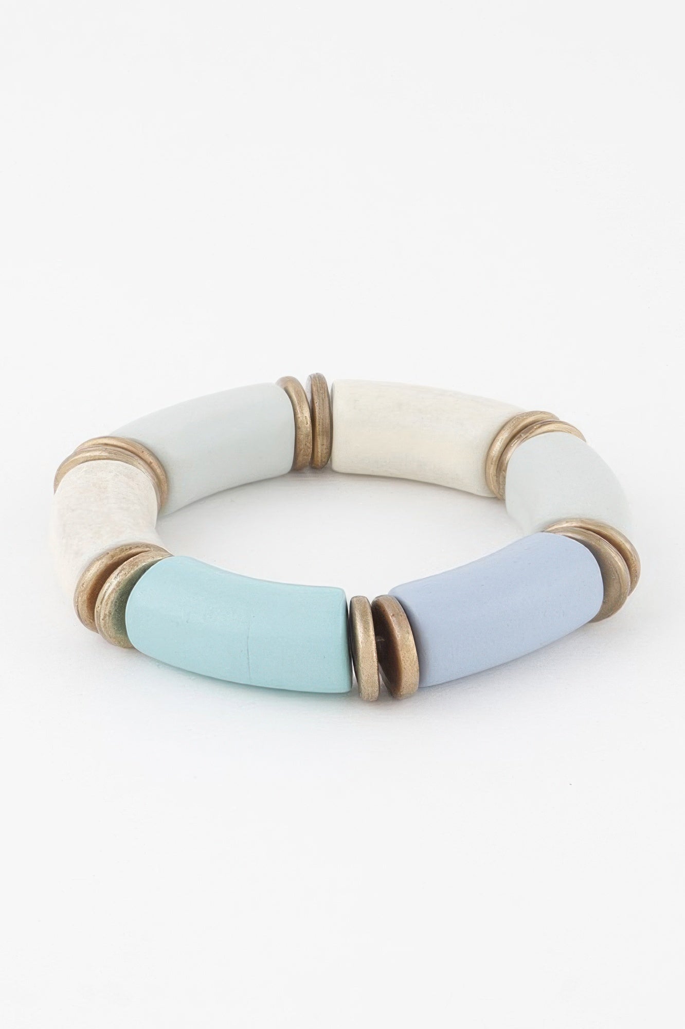 Pastel Tube Bead Bracelet Secondary image