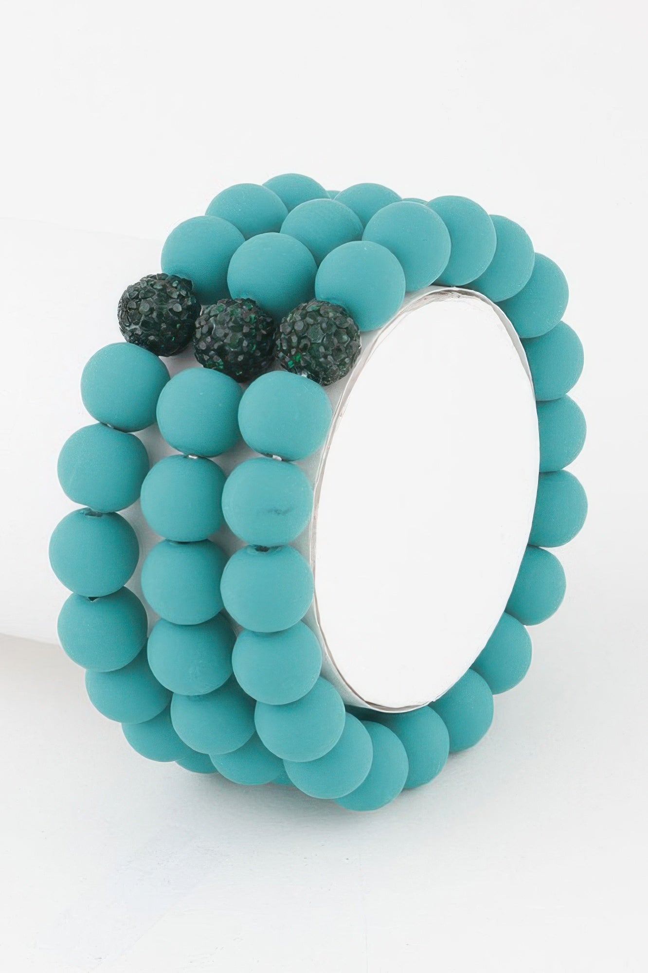 Glitter Clay Bead Bracelet Secondary image