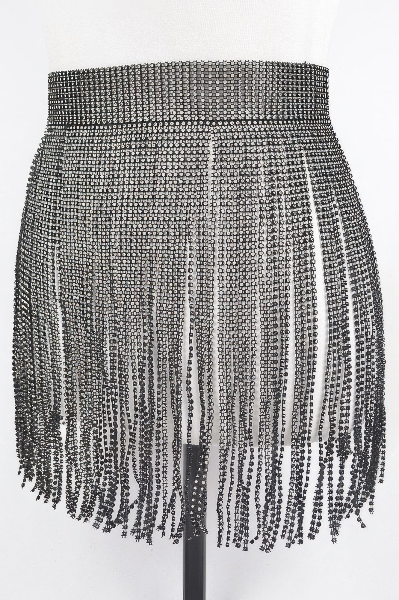 Rhinestone Fringe Belt Secondary image