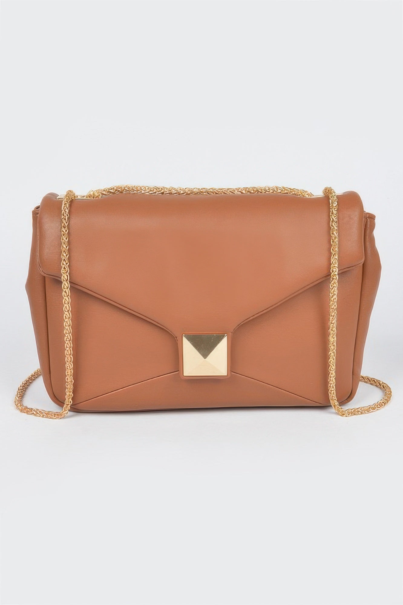 Faux Leather Flap Crossbody Bag Secondary image