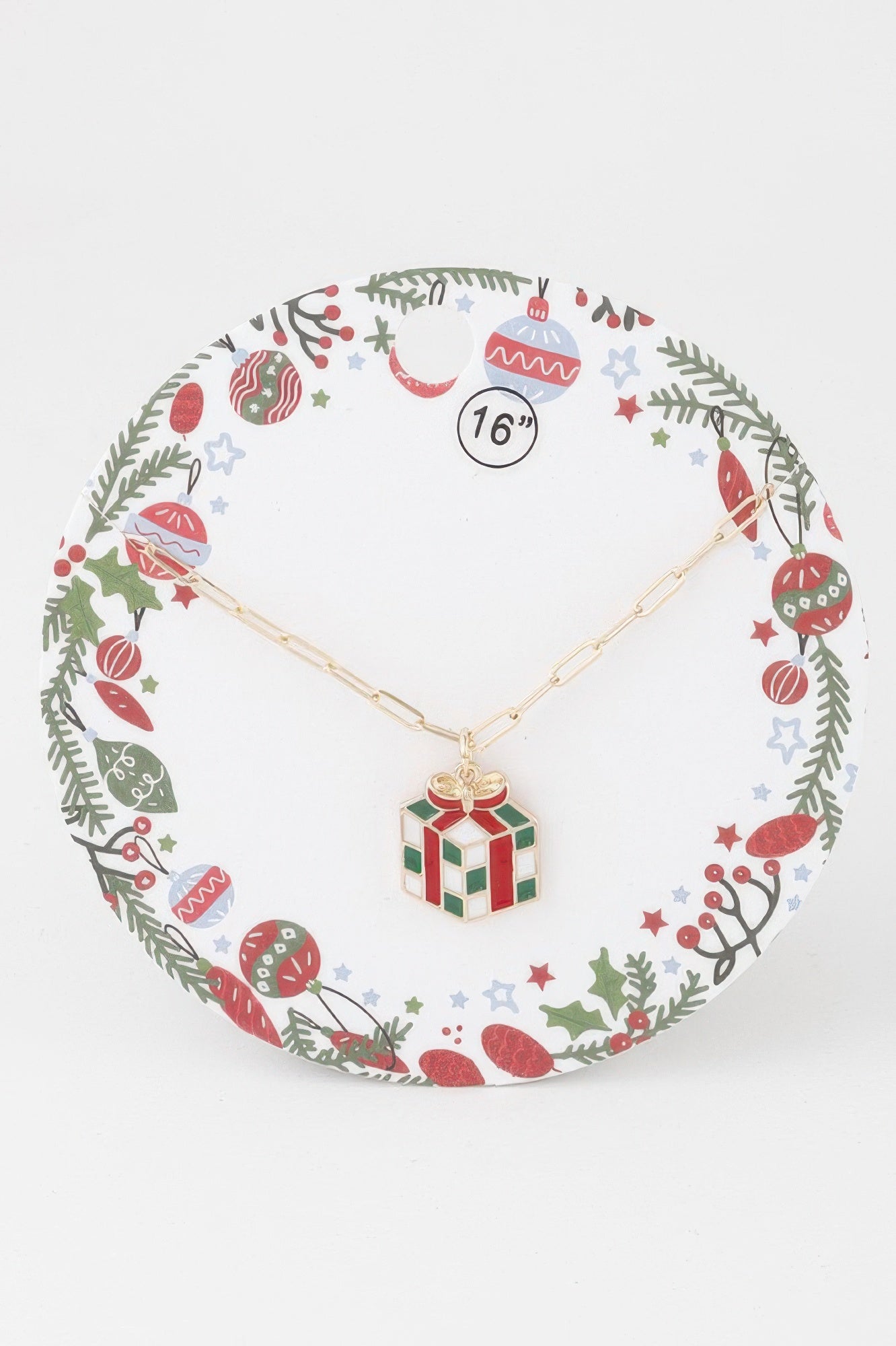 Checker Gift Chain Necklace Secondary image