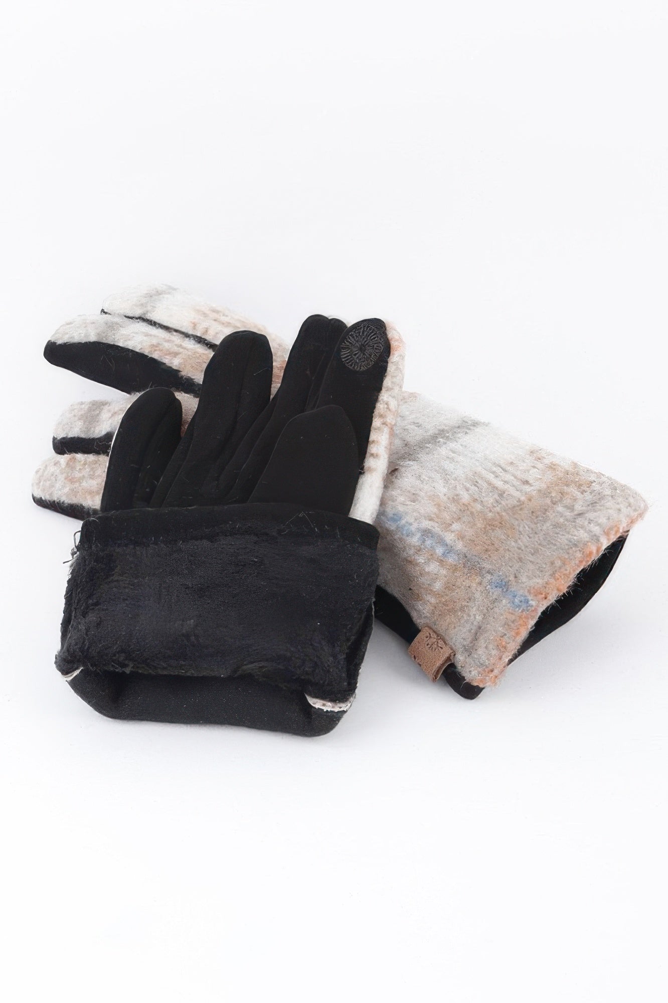 Light Cotton Plaid Gloves Secondary image