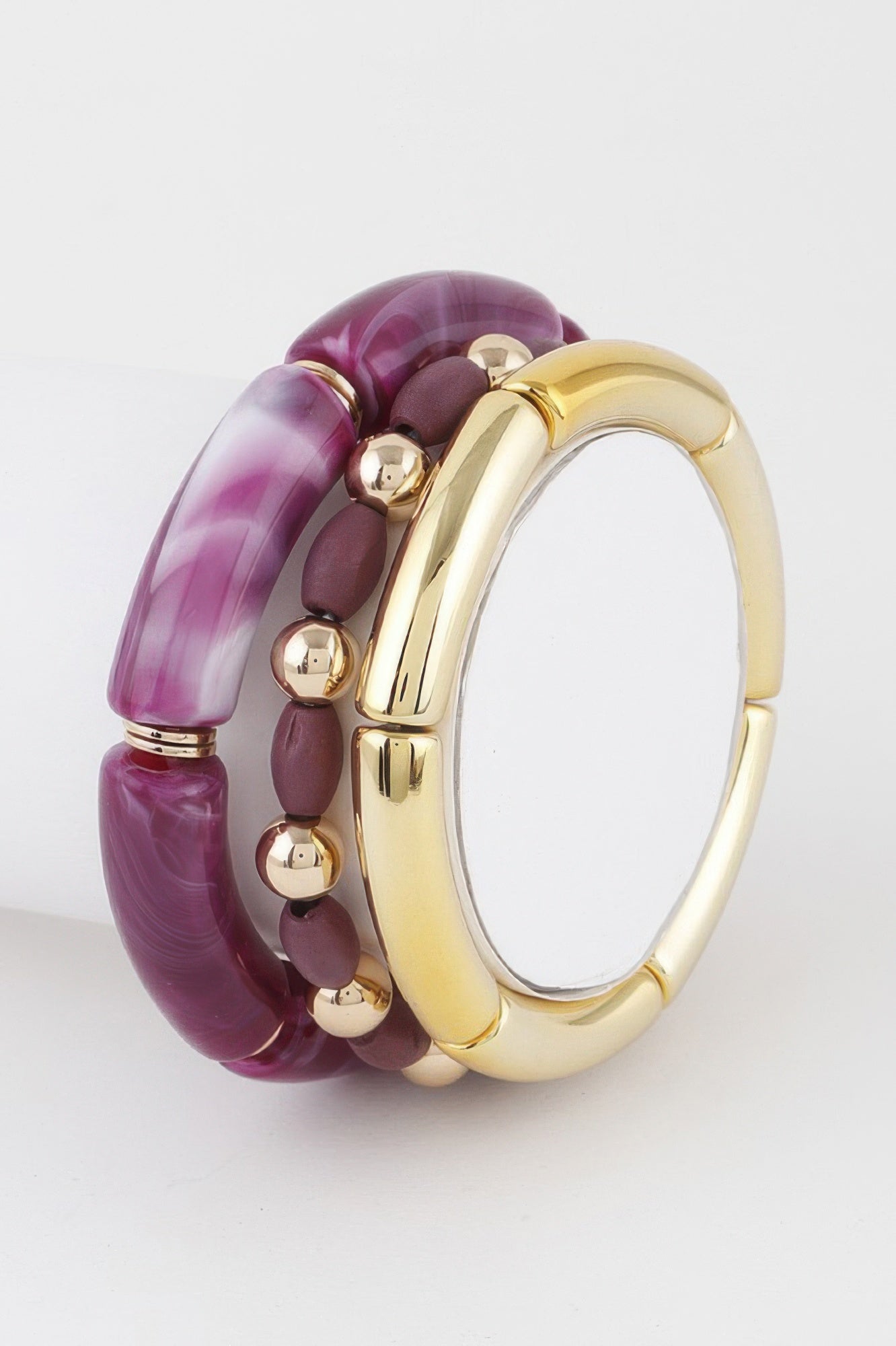 Multi Marble Tube Bracelet Secondary image