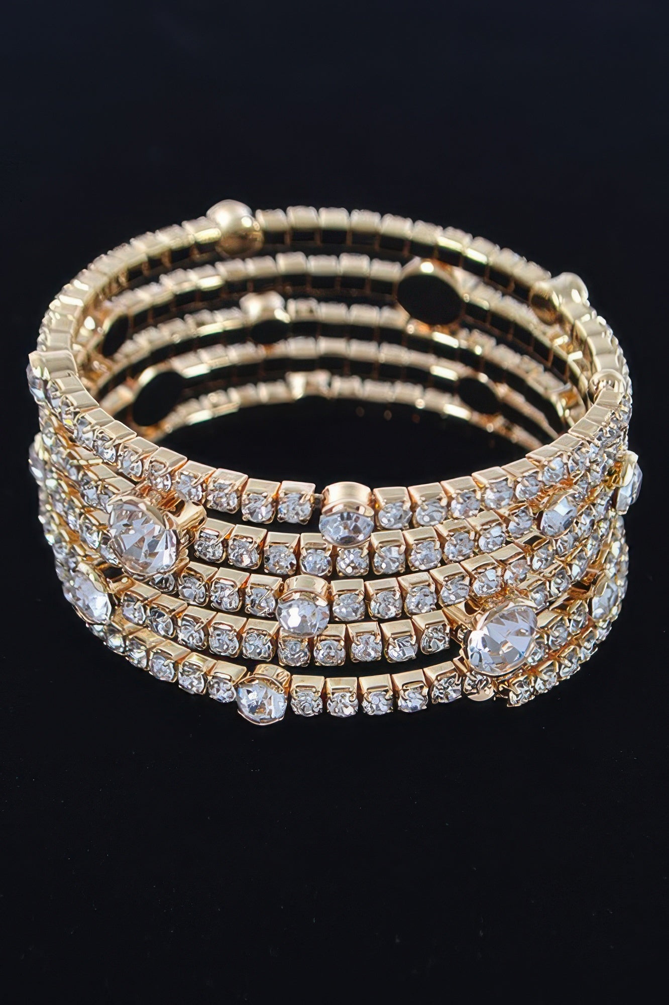Shiny Rhinestone & Crystal Bracelet Secondary image
