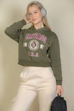 Graphic Drop Shoulder Pull Over Hoodie | Mixtshop LLC