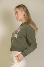 Graphic Drop Shoulder Pull Over Hoodie | Mixtshop LLC