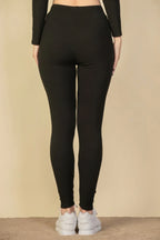 Tie-Front Ribbed Lounge Leggings | Mixtshop LLC