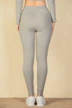 Tie-Front Ribbed Lounge Leggings | Mixtshop LLC