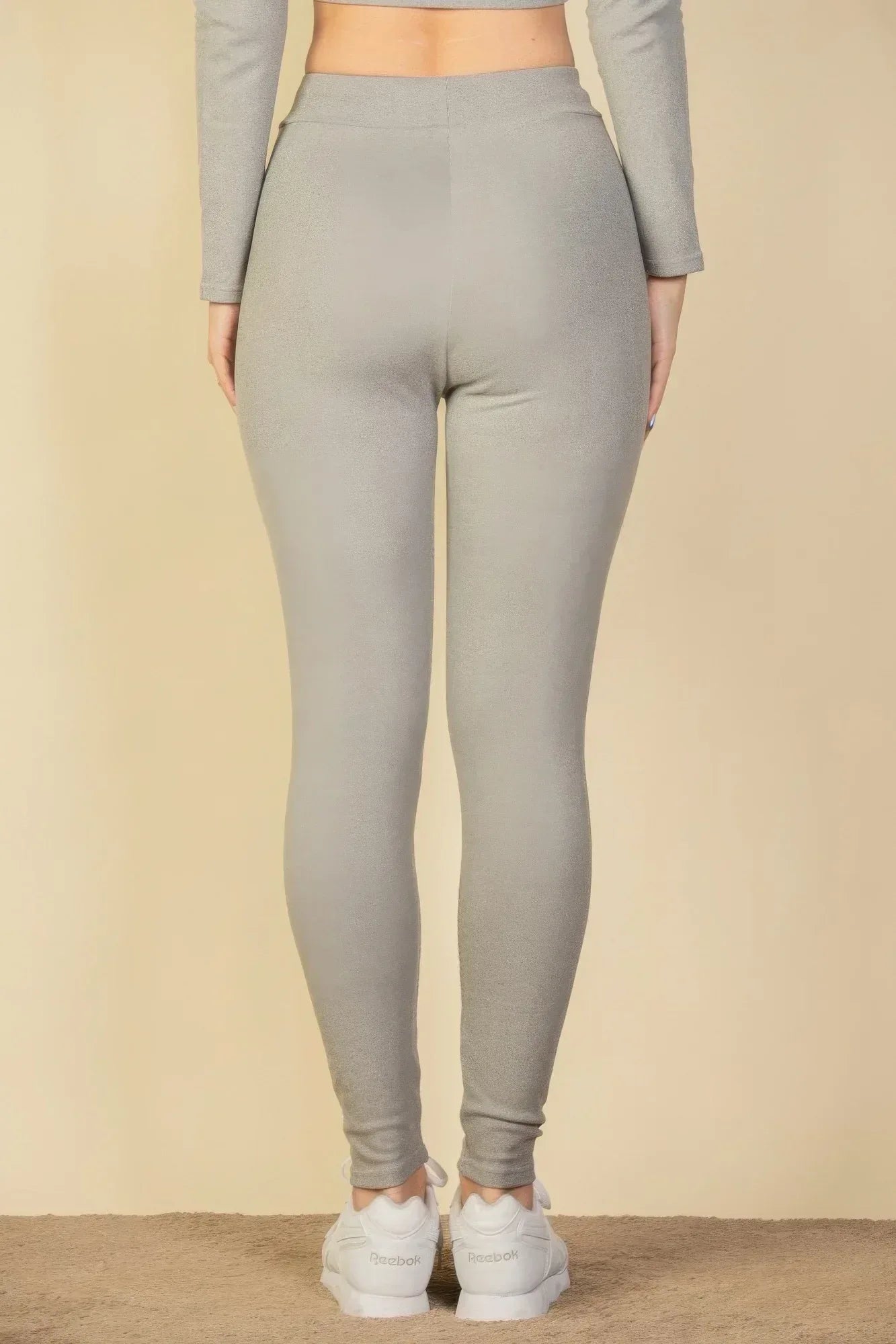 Tie-Front Ribbed Lounge Leggings | Mixtshop LLC