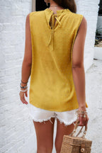 Crew Neck Swiss Dot Smocked Ruffled Loose Blouse | Mixtshop LLC