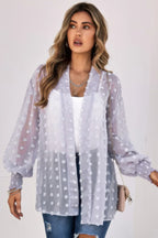 Polka Dot Kimono Loose Front Open Top | Mixtshop LLC