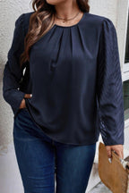 Floral Deep V Neck Batwing Sleeve Fit Dress | Mixtshop LLC
