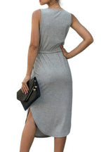 V Neck Sleeveless Tank Dress | Mixtshop LLC