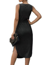 V Neck Sleeveless Tank Dress | Mixtshop LLC