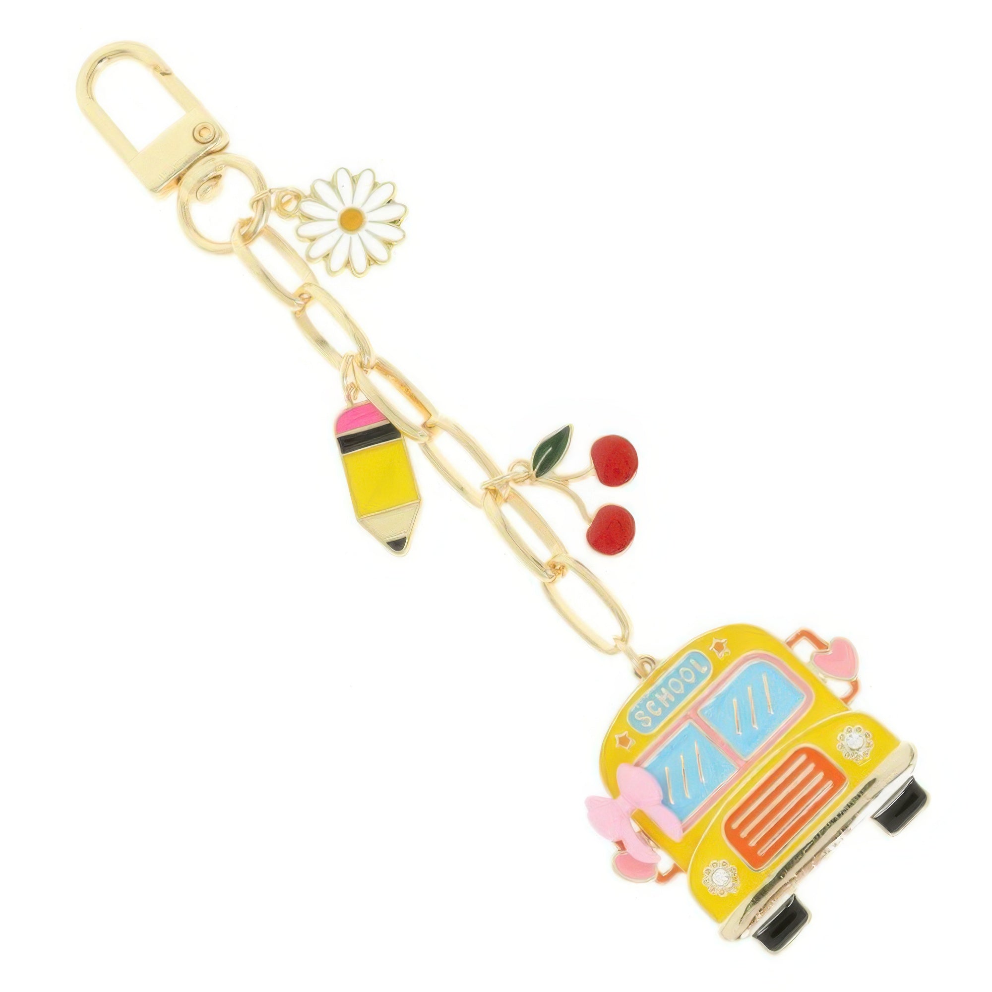School Day Thme Bag Charm Keychain Secondary image