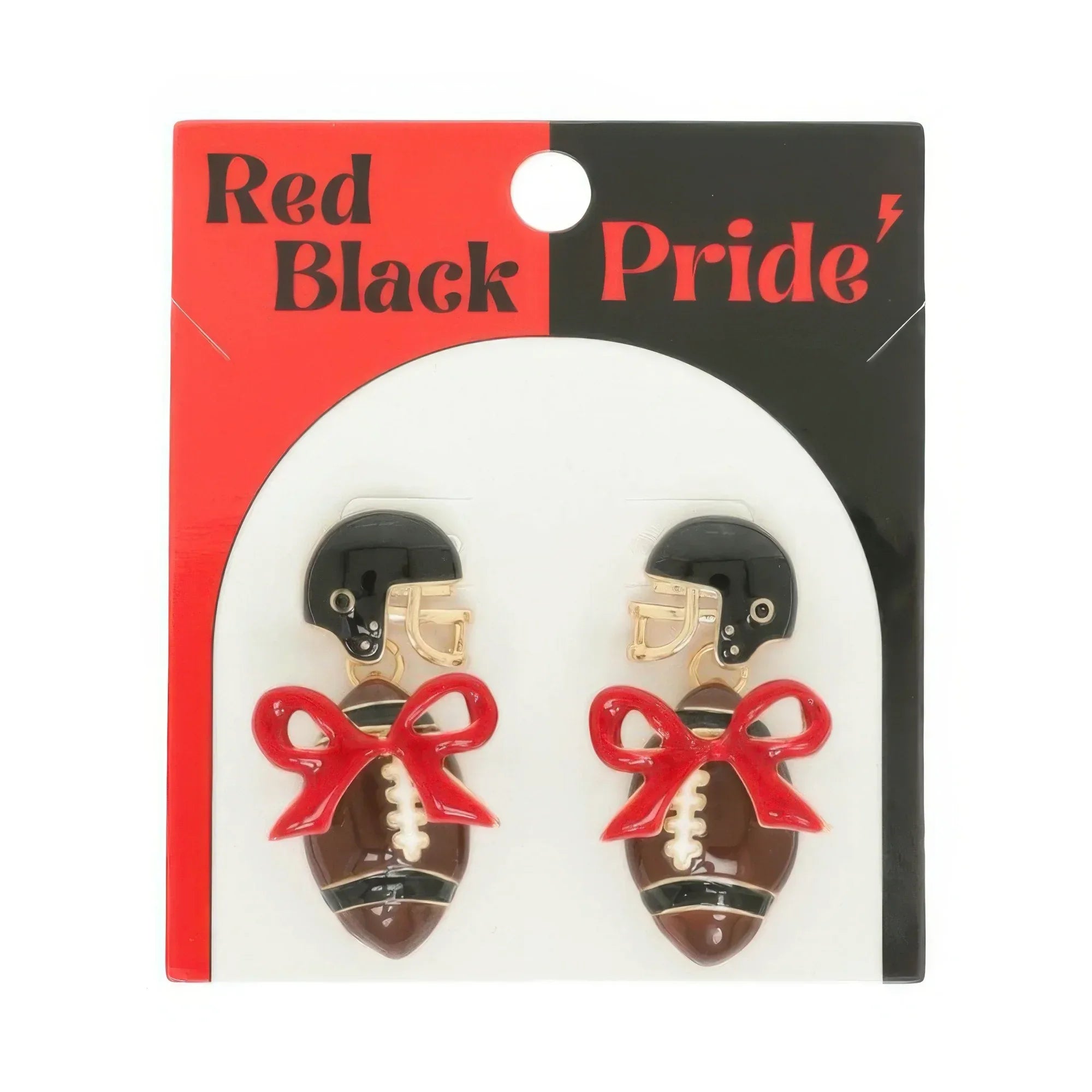 Gameday Football Helmet Earrings | Mixtshop LLC