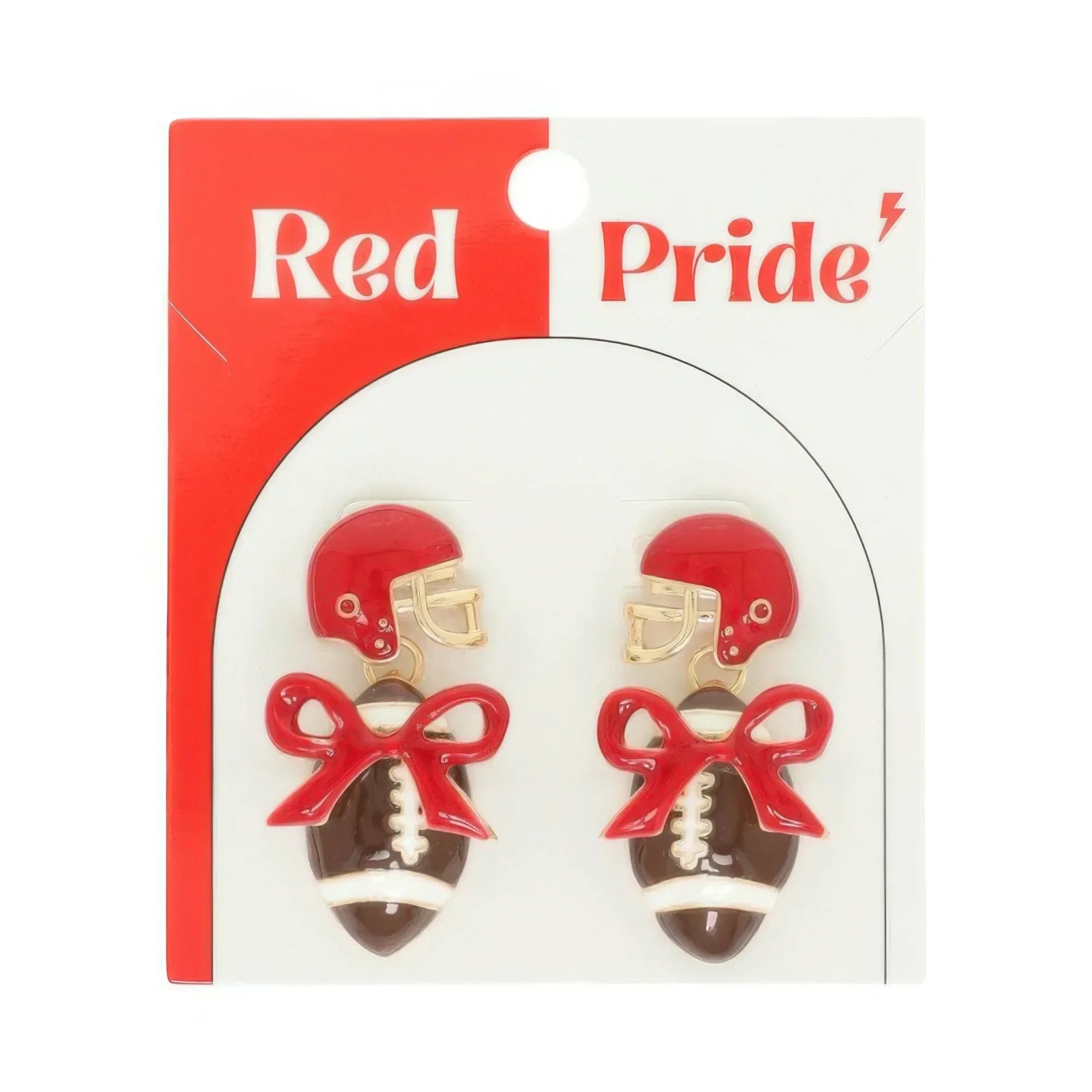 Gameday Football Helmet Earrings | Mixtshop LLC