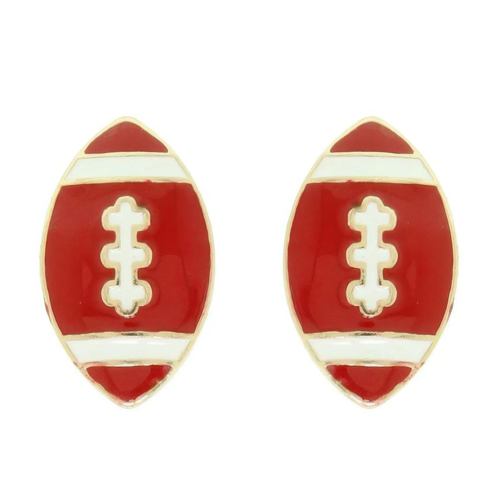 Gameday Football Ball Post Earring | Mixtshop LLC