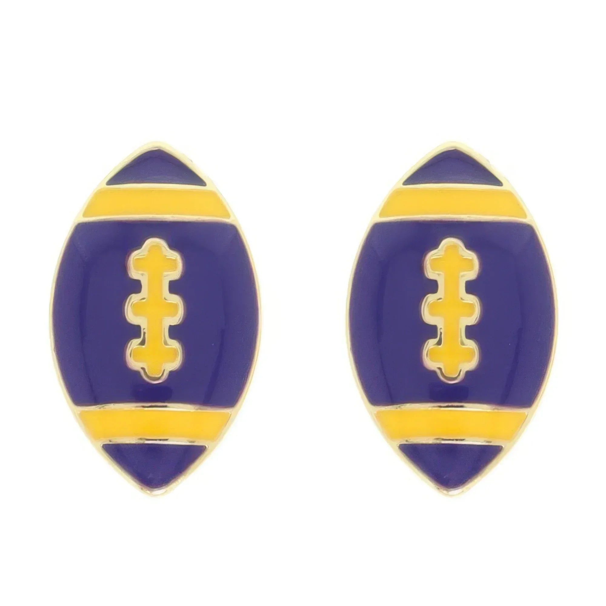 Gameday Football Ball Post Earring | Mixtshop LLC