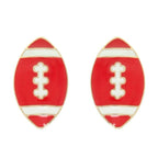 Gameday Football Ball Post Earring | Mixtshop LLC