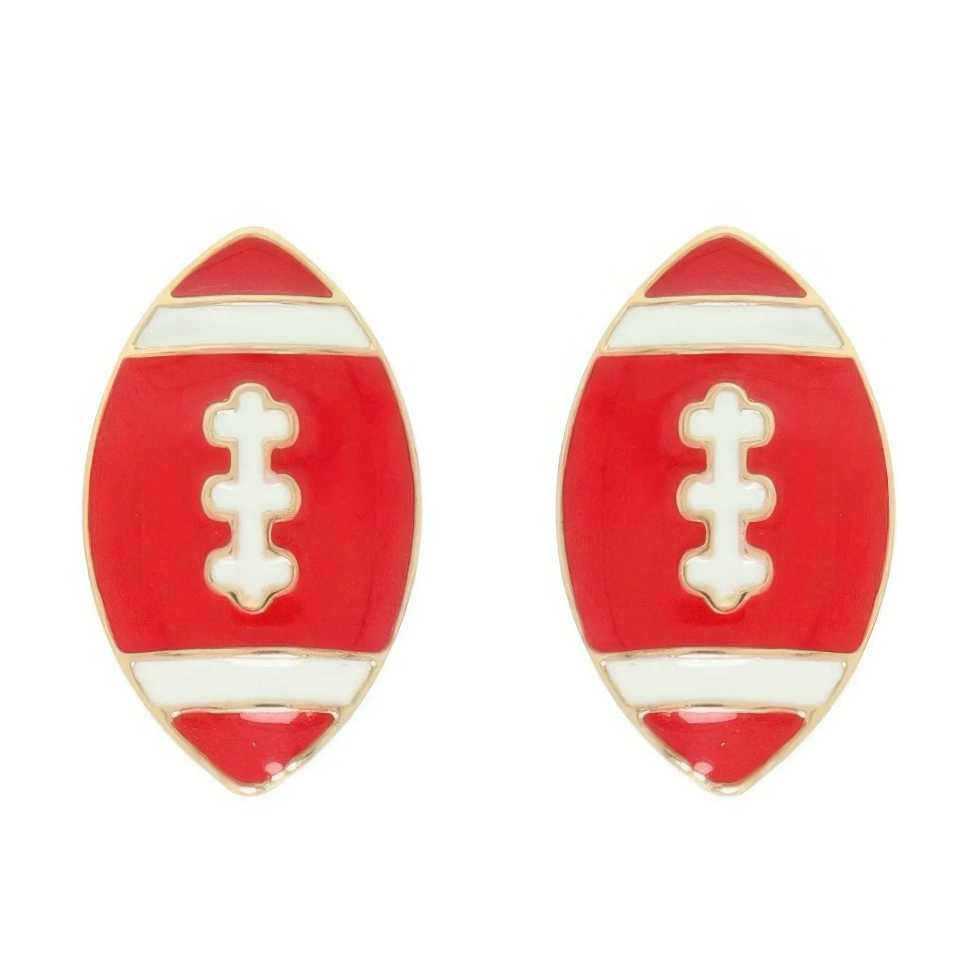 Gameday Football Ball Post Earring | Mixtshop LLC