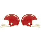 Gameday Football Helmet Stud Earrings | Mixtshop LLC