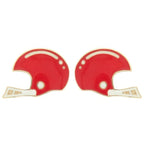 Gameday Football Helmet Stud Earrings | Mixtshop LLC