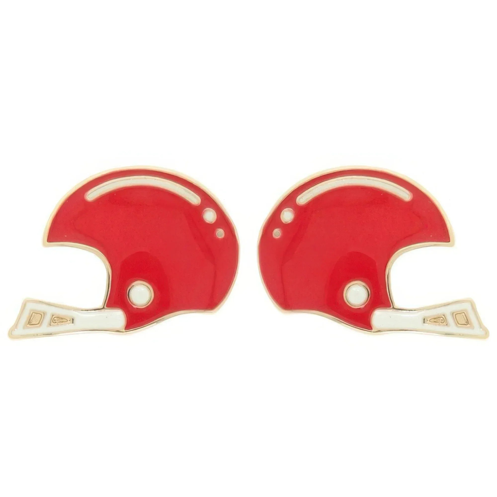 Gameday Football Helmet Stud Earrings | Mixtshop LLC