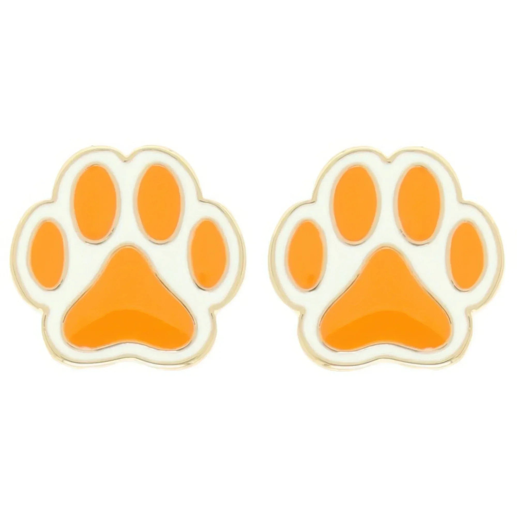 Gameday Paw Stud Earrings Secondary image