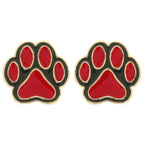Gameday Paw Stud Earrings | Mixtshop LLC