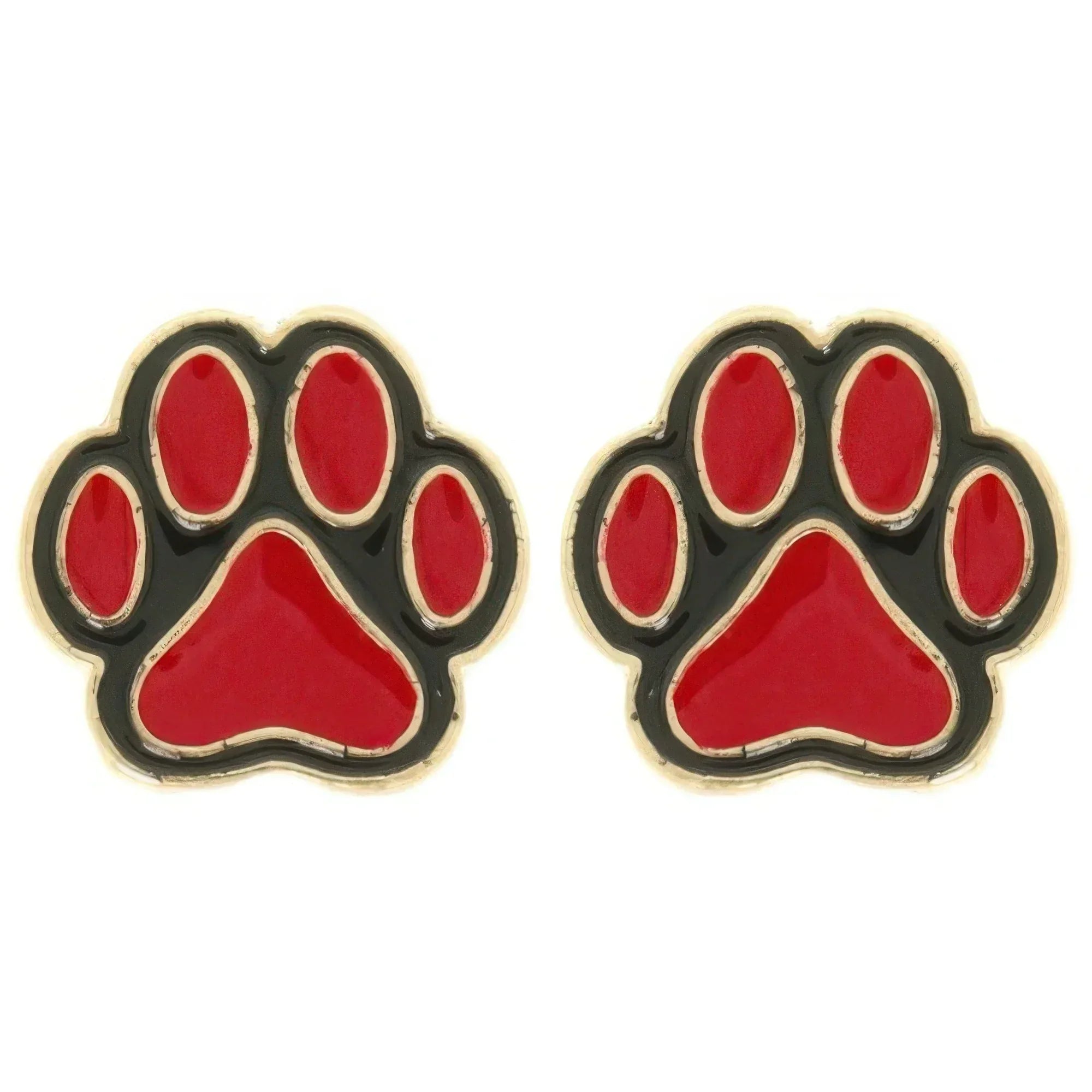 Gameday Paw Stud Earrings | Mixtshop LLC