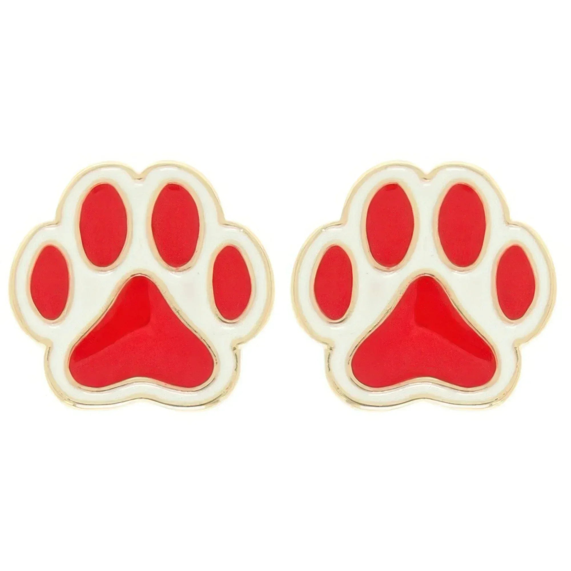 Gameday Paw Stud Earrings | Mixtshop LLC