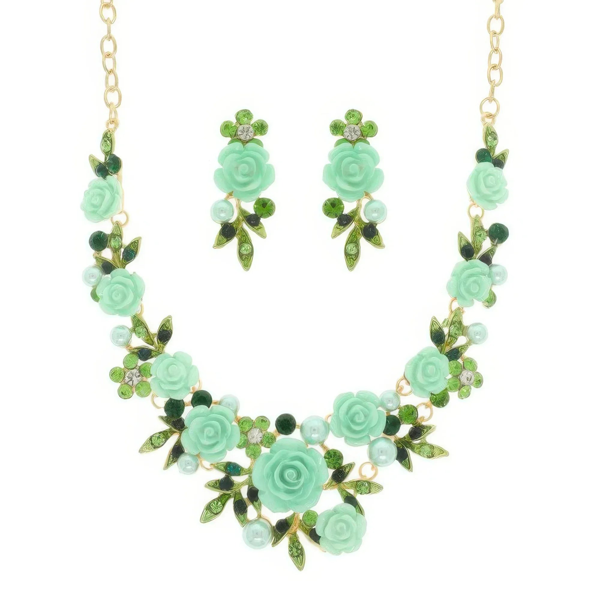 Festoon Theme Necklace Earring Set | Mixtshop LLC