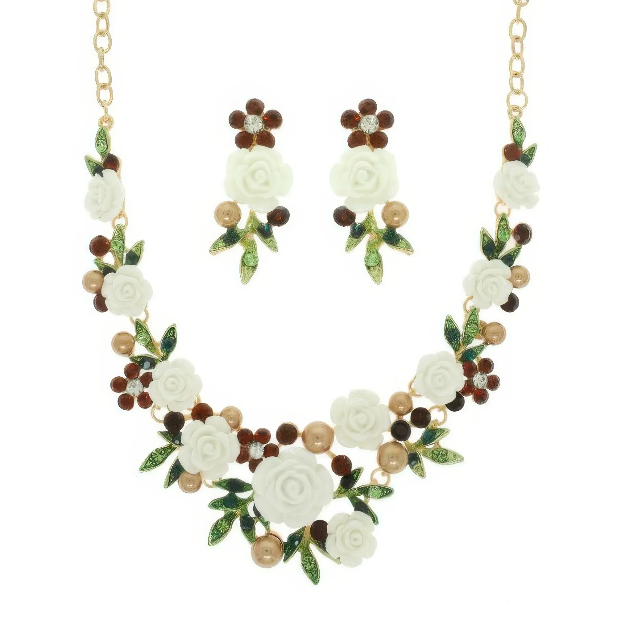 Festoon Theme Necklace Earring Set | Mixtshop LLC