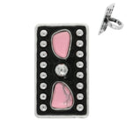Western Jeweled Rectangle Stretch Ring | Mixtshop LLC