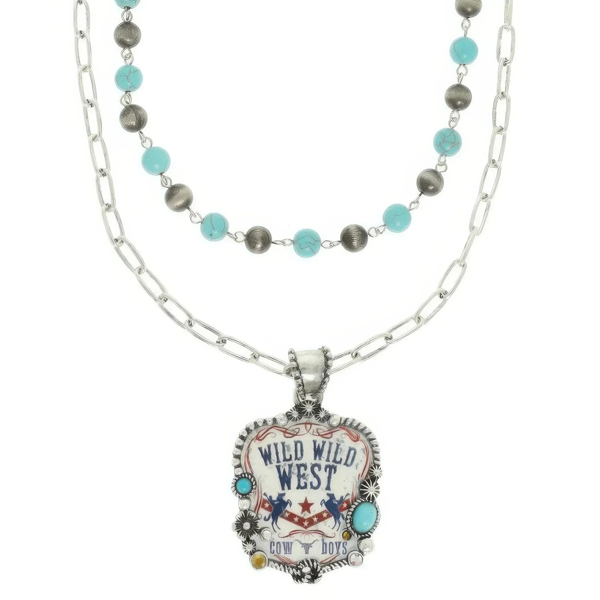 Western Wild West Beaded Necklace Secondary image