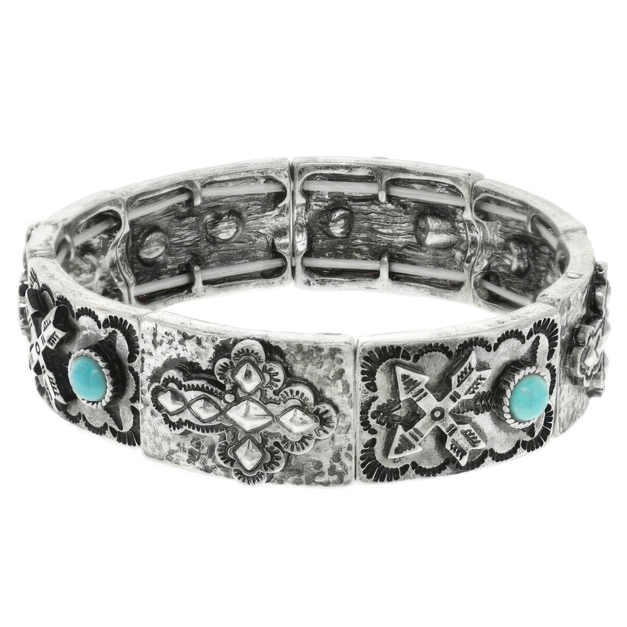 Western Cross Stretch Bracelet Secondary image