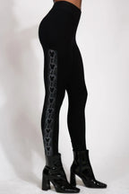 Mouse Ears Crystal Studded High Waisted Leggings | Mixtshop LLC