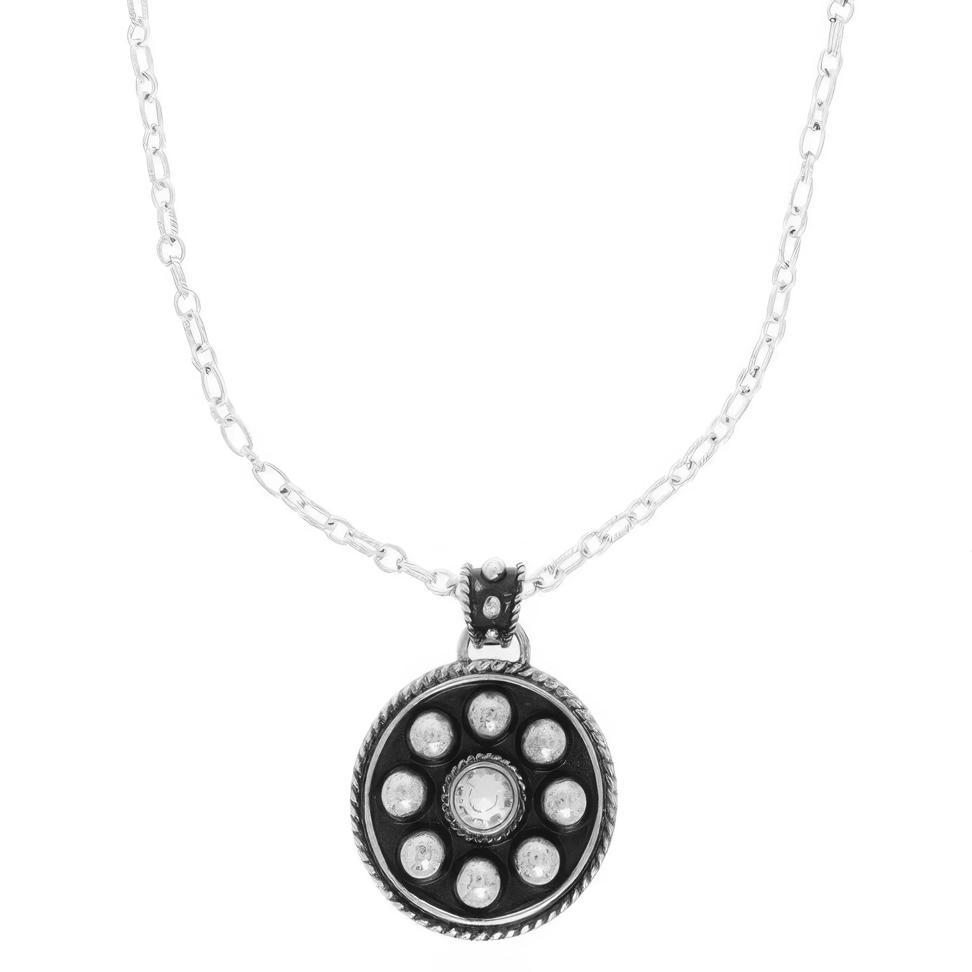 Western Jeweled Bubble Pendant Necklace Secondary image
