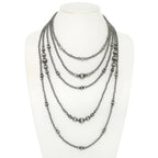 Western Multi Strand Graduated Beaded Necklace | Mixtshop LLC