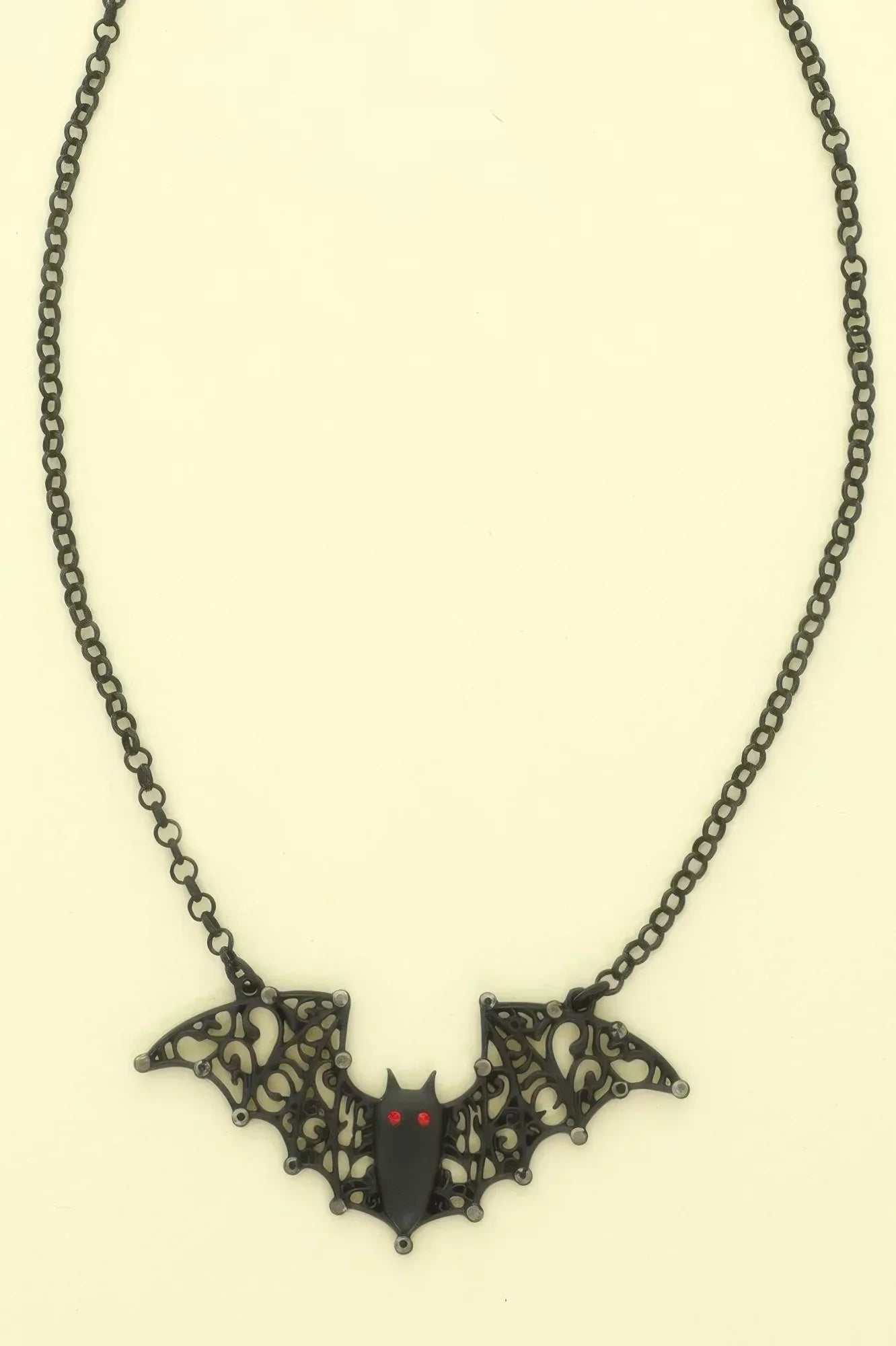 Halloween Bat Pendant Chain Necklace | Mixtshop LLC Main image