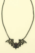 Halloween Bat Pendant Chain Necklace | Mixtshop LLC