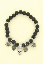Halloween Theme Charm Stretch Bead Bracelet | Mixtshop LLC