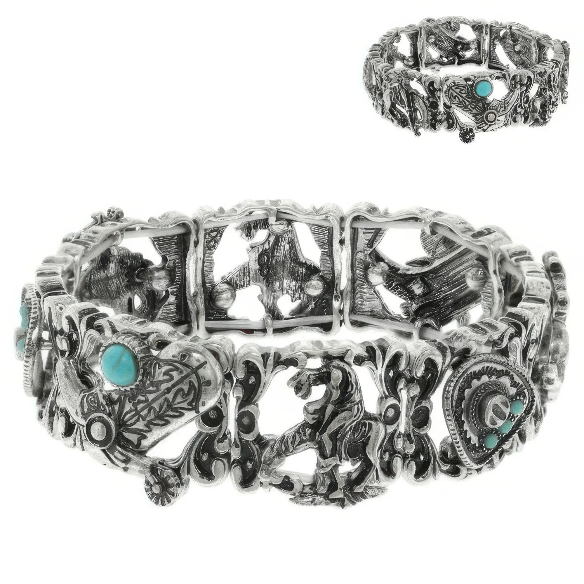 Western Scenic Panel Stretch Bracelet Secondary image