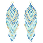 Western Fringe Seed Bead Earrings | Mixtshop LLC