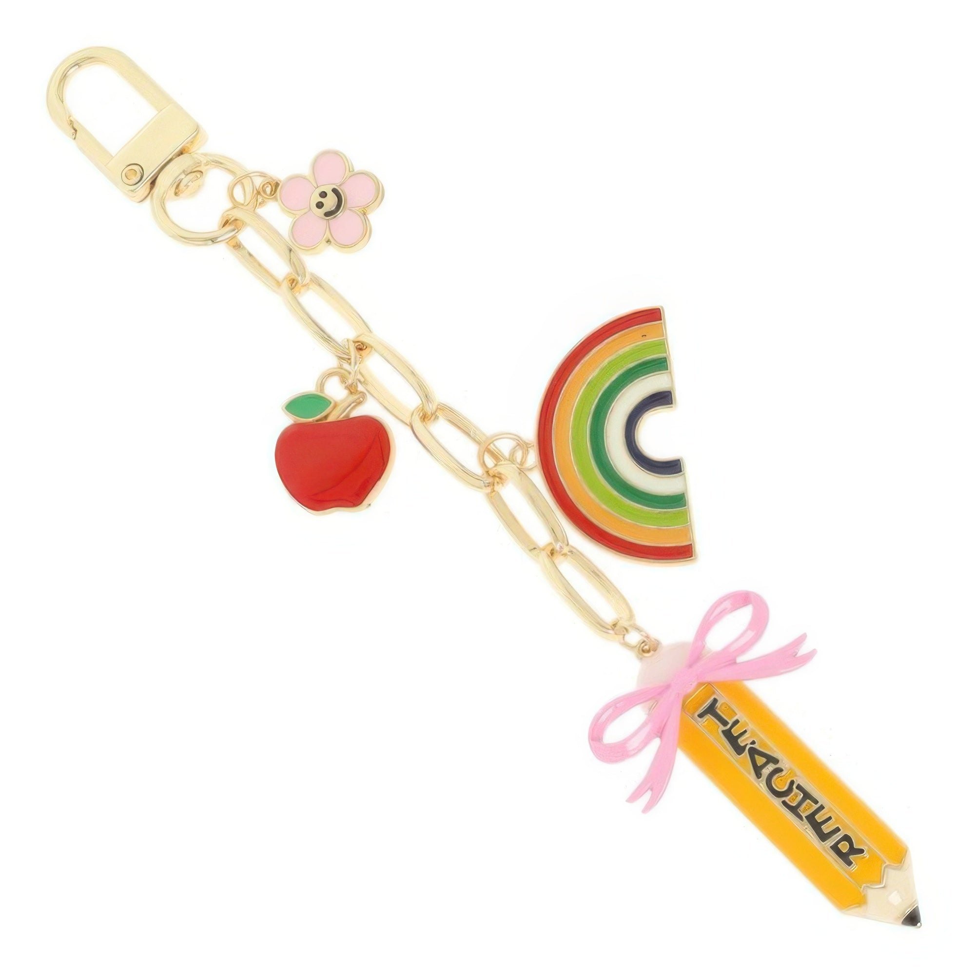 School Theme Bag Charm Keychain Secondary image