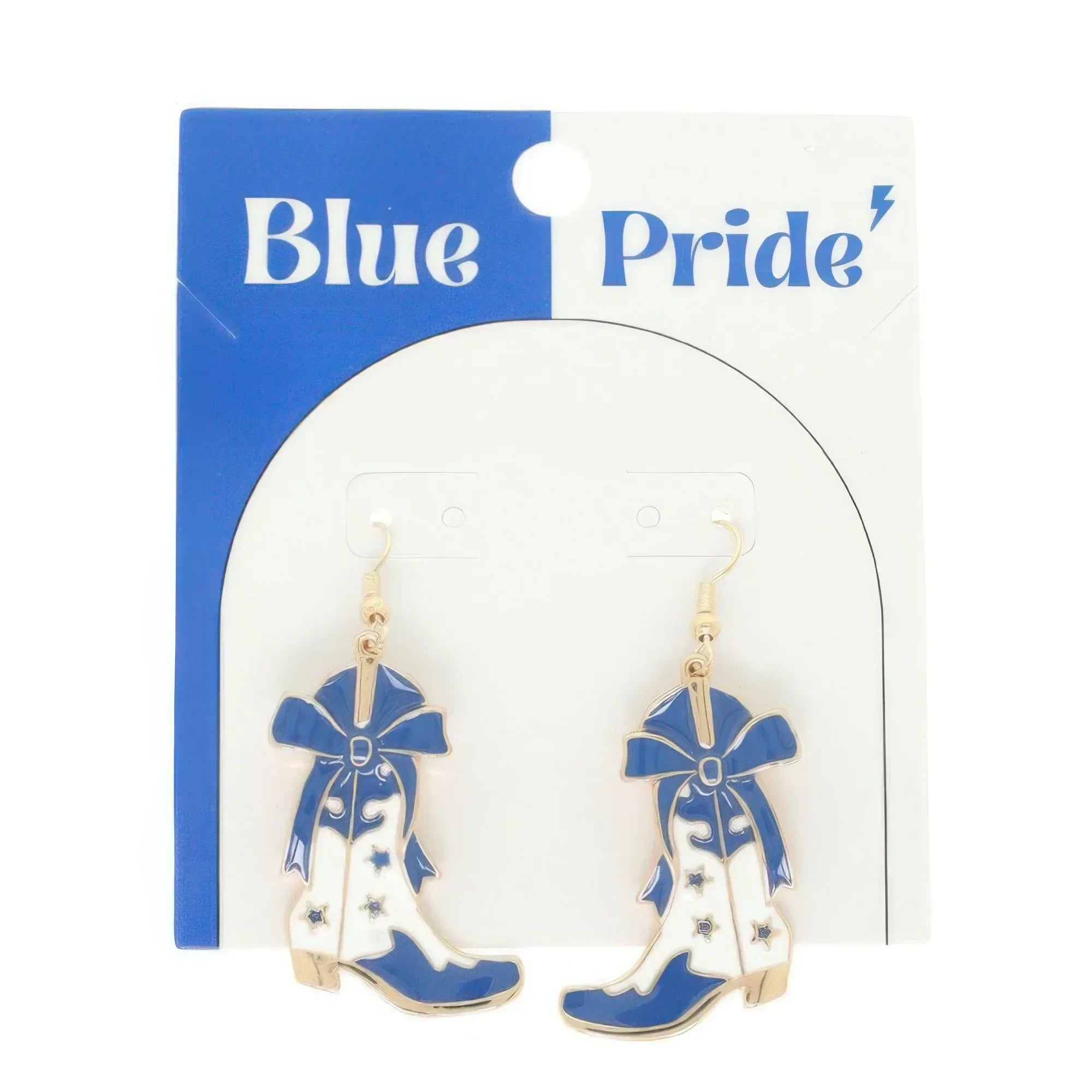 Game Day Cowboy Boots Earrings | Mixtshop LLC