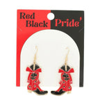 Game Day Cowboy Boots Earrings | Mixtshop LLC
