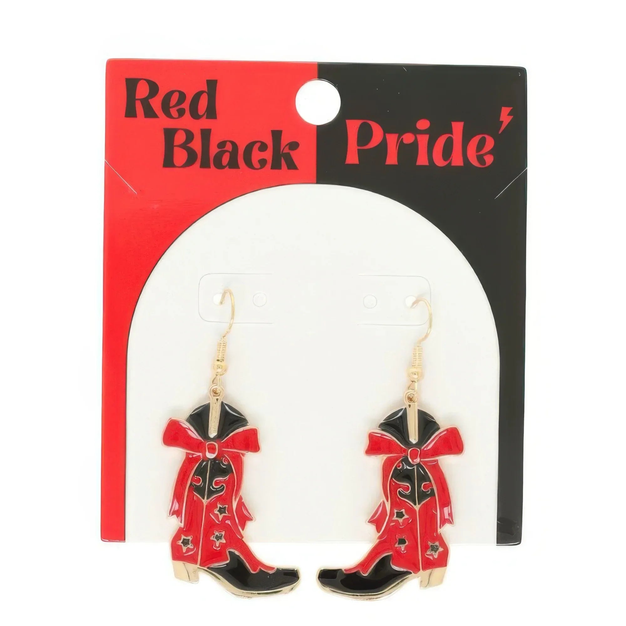 Game Day Cowboy Boots Earrings | Mixtshop LLC