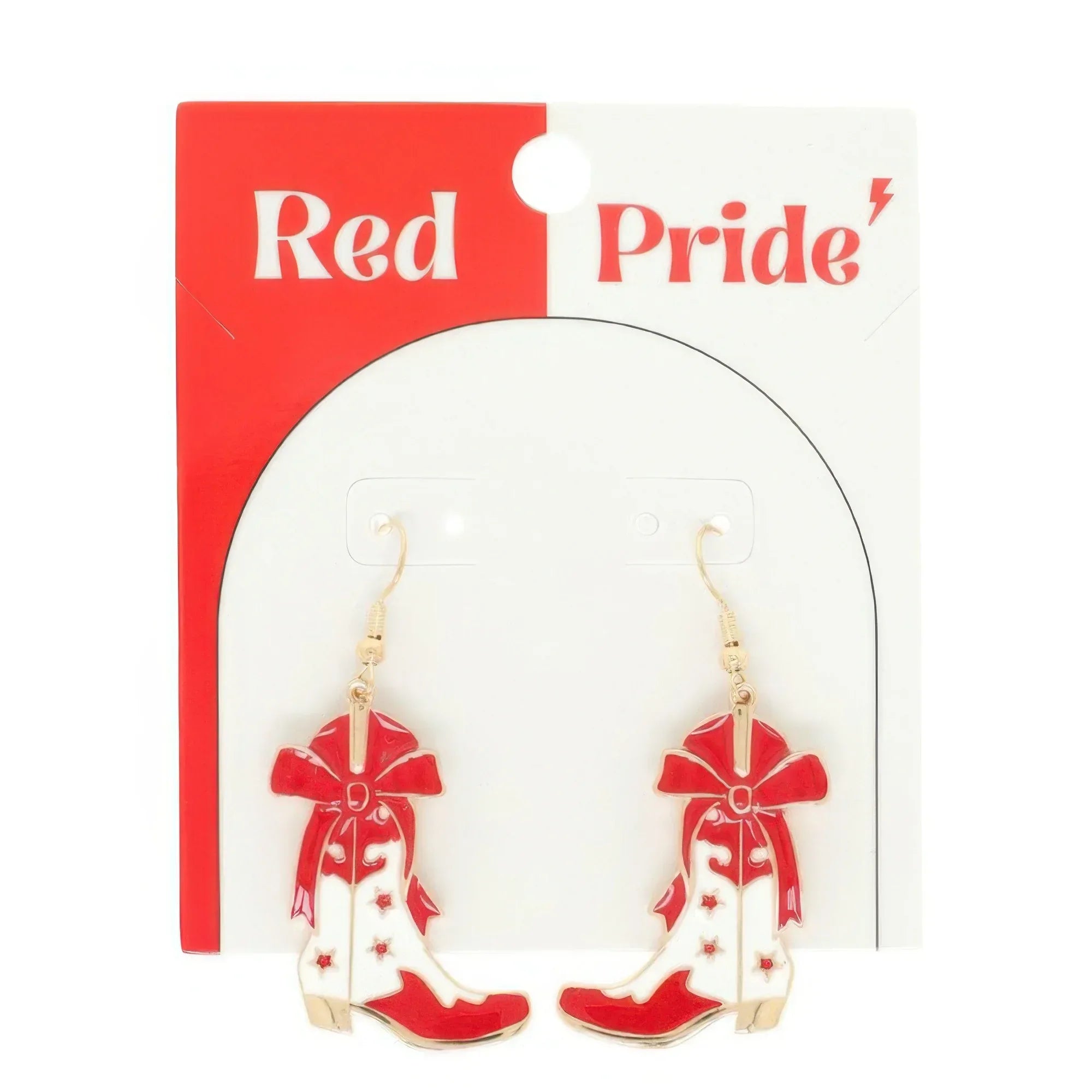 Game Day Cowboy Boots Earrings | Mixtshop LLC